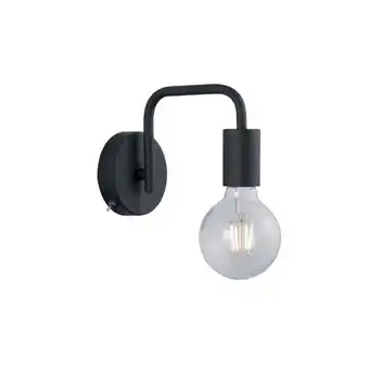 ManoMano Lampenfassung mit Armlehne aus Metall E27 Schwarz Diallo Trio Lighting Angebot