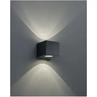 ManoMano Biemission Außenwandleuchte Cordoba Led dimmbar IP44 Black Trio Lighting Angebot