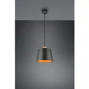 ManoMano Einzelner Hängelampenschirm Schwarzgold Harris Trio Lighting Angebot