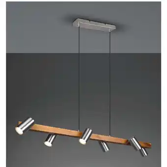 ManoMano Aufhängung Isola Legno 6 einstellbare zylindrische Nickel-Spots Marley Trio Lighting Angebot