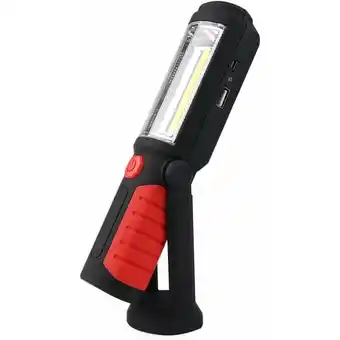 ManoMano Wiederaufladbare LED-Arbeitsleuchte mit magnetischen LED-Taschenlampen, kabellose COB-Inspektionslampe, 2200 mAh Akku für Out Angebot