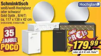 Poco Schminktisch Angebot
