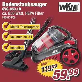 Poco WKM Bodenstaubsauger CVC-850.1R Angebot