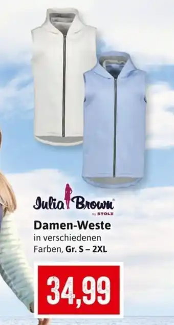 Stolz Julia Brown Damen-Weste in verschiedenen Farben, Gr. S - 2XL Angebot