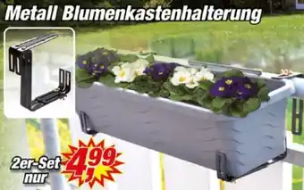 Posten Börse Metall Blumenkastenhalterung Angebot
