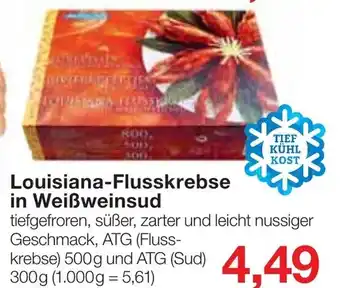 Jawoll Louisiana Flusskrebse in Weißweindsud Angebot