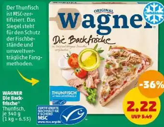 PENNY WAGNER Die Backfrische 340 g Angebot