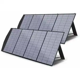 ManoMano Faltbares Solarpanel 2 Pcs 200 w, Solarladegerät für tragbare Kraftwerke, Solargenerator, Camping, Wohnmobil, Wohnwagen, Reis Angebot