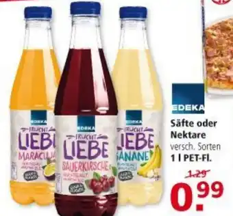 Multi Markt Edeka Säfte oder Nektare 1L Angebot