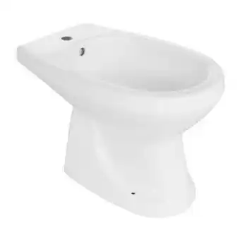 ManoMano Iperbriko - Stand-Bidet aus weißem Porzellan mit Farnmotiv Angebot