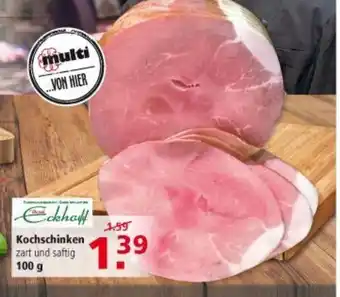 Multi Markt Kochschinken 100g Angebot