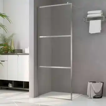 ManoMano Duschwand für Begehbare Dusche,Duschtrennwand,Duschabtrennung mit Klarem ESG-Glas 140x195 cm CIW17893 Maisonchic Angebot