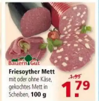 Multi Markt Bauern Gut Friesoyther Mett 100g Angebot