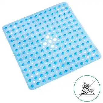 ManoMano Quadrat Duschmatten rutschfest Anti Schimmel Badematten Waschmaschinenfest Badezimmer-Matte mit Saugnapf, Antibakteriell Gumm Angebot