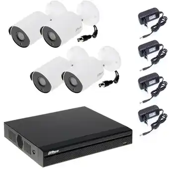 ManoMano Video überwachung kit 5 mpx 4 kameras P2P cloud - Dahua Angebot