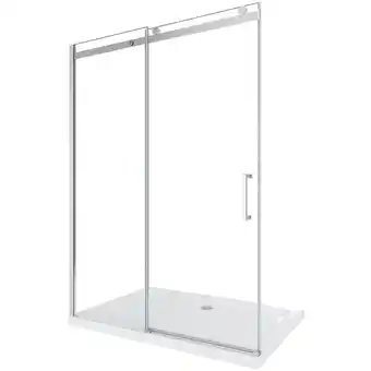 ManoMano Duschtüre mit Anti-kalk Klarglas h 190 mod. Vogue 140 cm Angebot