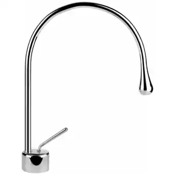 ManoMano Goccia Waschtisch-Einhebelmischer mit Auslauf Radius 125 mm, ohne Ablaufgarnitur, Ausladung 244 mm, Drehwinkel personalisierb Angebot