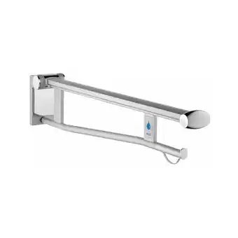 ManoMano Plan Care Stützklappgriff wc 34903, li. Ausführung mit Funkauslösung,850mm, Farbe: Aluminium silber-eloxiert/weiß - 349031728 Angebot