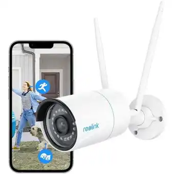 ManoMano 5MP 2,4/5GHz wlan Überwachungskamera Outdoor, ip Kamera Aussen mit Personen-/Fahrzeugerkennung, IP66 Wetterfest, Nachtsicht,  Angebot