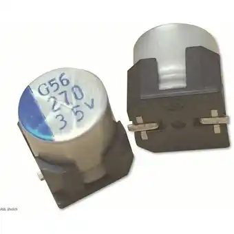 ManoMano Hybrid Aluminium Elektrolytkondensator smd, NSPE-HF151M35V8X10.5NLBYF, 150µF, 35V, 20% - NIC Angebot