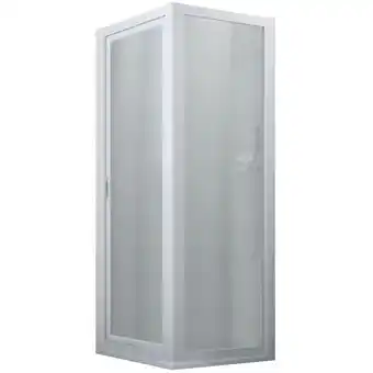 ManoMano Weiss Acryl Eckige Duschkabine 90x85 öf. 85CM h 185 mod. Sigma Duo Angebot