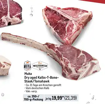 METRO Muka Dry aged Kalbs-T-Bone-Steak/Tomahawk je kg Angebot