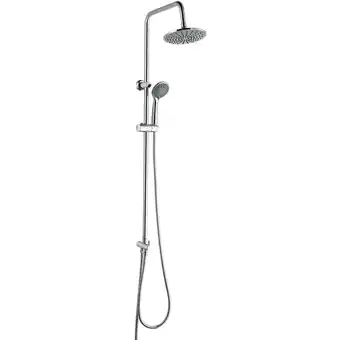 ManoMano Duschsäule ohne Wasserhahn K2O Chillout Cascade 96,5cm aus Edelstahl mit Duschkopf, Ablage und Handbrause mit 3 Positionen Angebot