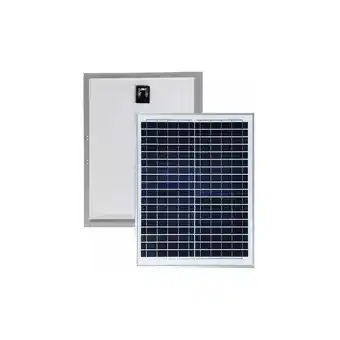 ManoMano 20-Watt-Solarpanel 18-Volt-monokristallines tragbares Solarpanel zum Laden der 12-V-Batterie für Wohnmobile, Boote, Zelte, Ya Angebot