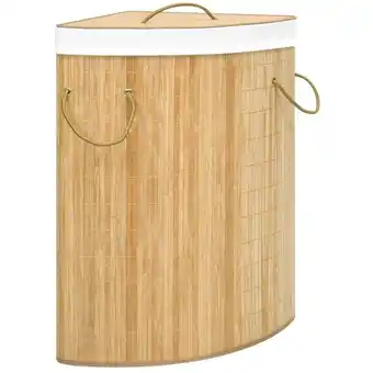 ManoMano Eck-Wäschekorb Bambus 60 l vidaXL117340 Angebot