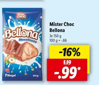 Lidl Mister choc bellona Angebot