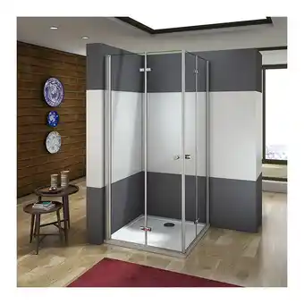 ManoMano 70x100x195cm 6mm NANO GLAS Eckeinstieg Angebot