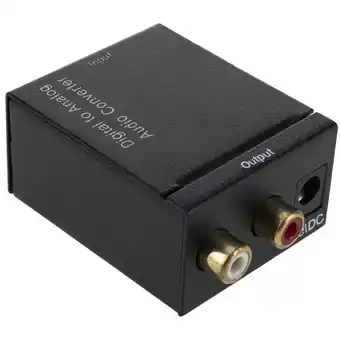 ManoMano Kompaktes digitales optisches zu analoges Stereo-Audio-Konvertermodul mit 2 Toslink- und Koaxialeingängen zu 2 RCA-Koaxialaus Angebot