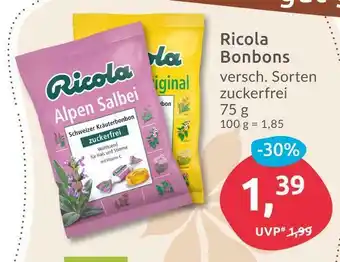 Budni Ricola bonbons Angebot