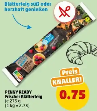 PENNY PENNY READY Frischer Blätterteig 275 g Angebot