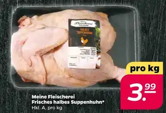 NETTO Meine fleischerei frisches halbes suppenhuhn Angebot