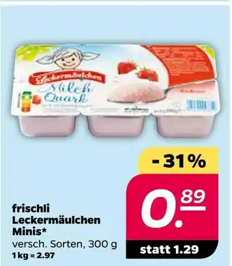 NETTO Frischli leckermäulchen minis Angebot