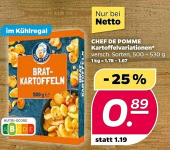 NETTO Chef de pomme kartoffelvariationen Angebot