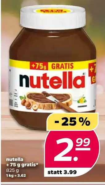 NETTO Nutella brotaufstrich Angebot