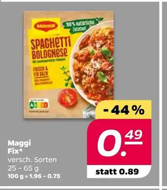 NETTO Maggi maggi fix Angebot