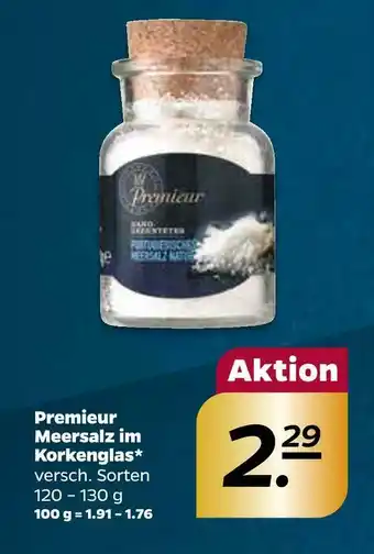 NETTO Premieur meersalz im korkenglas Angebot