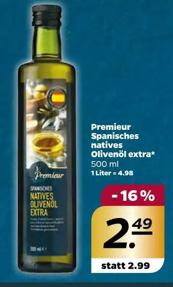 NETTO Premieur spanisches natives olivenöl extra Angebot