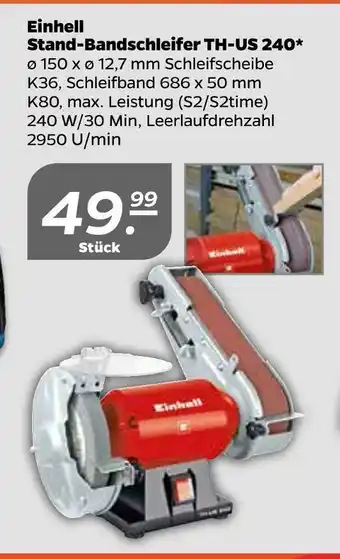 NETTO Einhell stand-bandschleifer th-us 240 Angebot