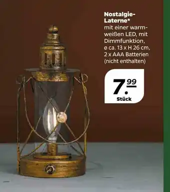 NETTO Nostalgie-laterne Angebot