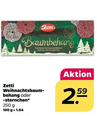 NETTO Zetti weihnachtsbaumbehang oder -sternchen Angebot