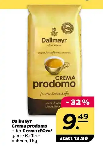 NETTO Dallmayr crema prodomo oder crema d’oro Angebot