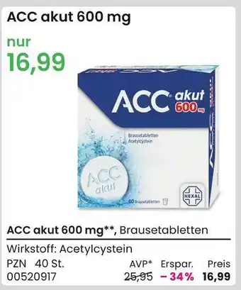 REWE Acc akut hustenlöser Angebot