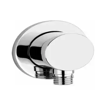 ManoMano Ovale Wandanschluss-Bogen 1/2, 1/2 Rosette, oval 84x56 , 23169, Farbe: Finox Optik - 23169149 - Gessi Angebot