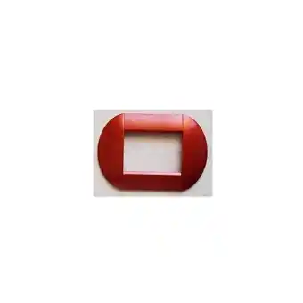 ManoMano TELLERPLATTEN KOMPATIBEL LIVING INTERNATIONAL LIGHT KONVEX Metallisch rot-7 Löcher - - Metallisch rot Angebot