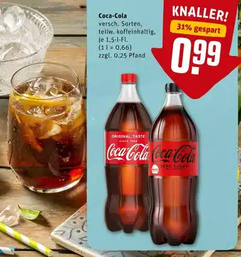 REWE Coca-cola Angebot
