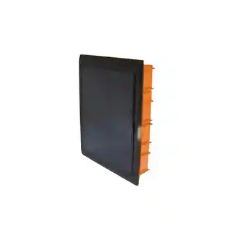 ManoMano Unterputz schaltschrank 54 module mit schwarzer rahmen und getönter tür 450x510x100mm IP40 Faeg FG14754 - Schwarz Angebot